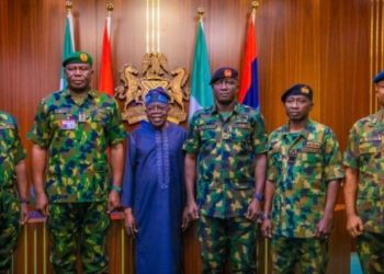 President Tinubu Decorates New Service Chiefs, Tasks Them with Restoring Public Confidence in Security