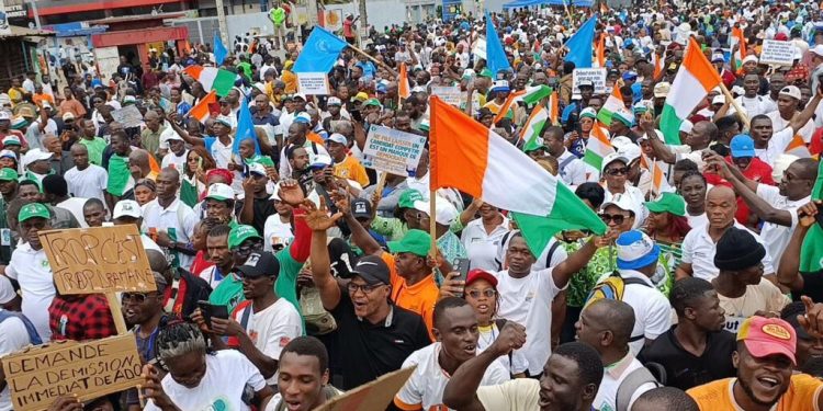 Ivorian Court Jails 32 Protesters Ahead of Contentious Presidential Election