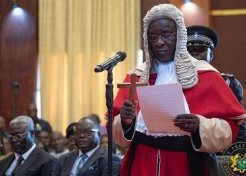 Justice Paul Baffoe-Bonnie Sworn In as Ghana’s Chief Justice with Focus on Reform and Judicial Independence