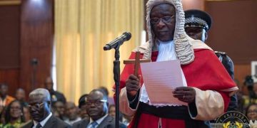 Justice Paul Baffoe-Bonnie Sworn In as Ghana’s Chief Justice with Focus on Reform and Judicial Independence