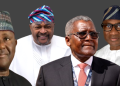 Dangote, Rabiu, Adenuga and Otedola Lead Nigeria’s Billionaire Class on 2026 Africa Rich List