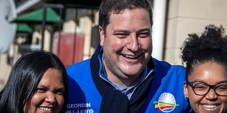 Cape Town Mayor Geordin Hill-Lewis Elected Leader of South Africa’s DA