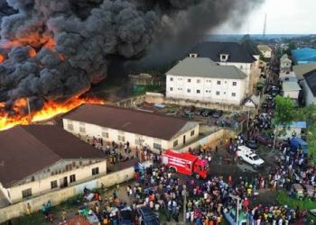 Fire at Nigerian Breweries Warehouse Contained, No Casualties Recorded