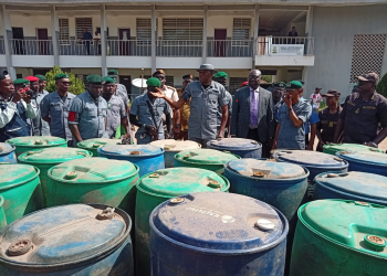 Customs Auction 43,750 Litres of Smuggled Fuel Seized in Kwara