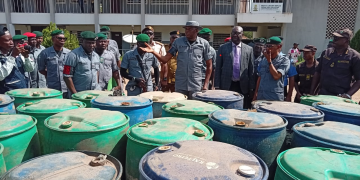 Customs Auction 43,750 Litres of Smuggled Fuel Seized in Kwara