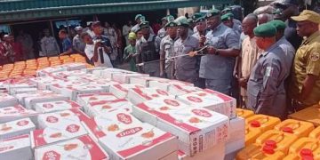 Nigeria Customs Seizes N6.77bn Contraband in Ogun Border Raid
