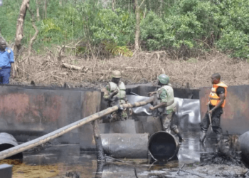 Nigerian Navy Seizes 20,500 Litres of Stolen Crude in Rivers Operation