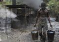 Nigerian Navy Destroys Four Illegal Refineries, Recovers 43,000 Litres in Rivers