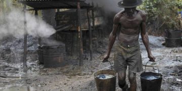 Nigerian Navy Destroys Four Illegal Refineries, Recovers 43,000 Litres in Rivers