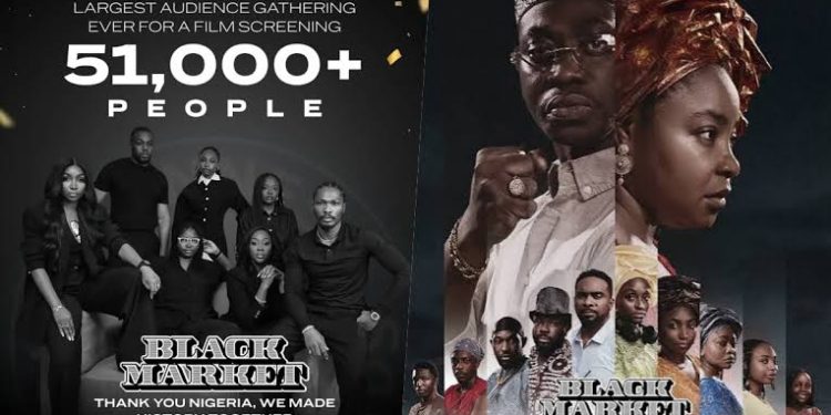 Black Market Sets Guinness World Record With 51,000 Viewers in Lagos