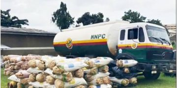 NDLEA Seizes 2.1 Tonnes of Cannabis Hidden in Fuel Tanker