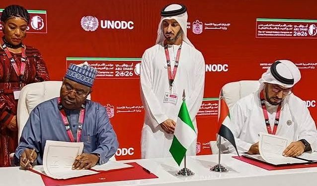 Nigeria, UAE Sign Pact to Fight Drug Trafficking as NDLEA Seizes 354.7kg