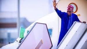 Tinubu Returns to Lagos After Four-Week Working Vacation